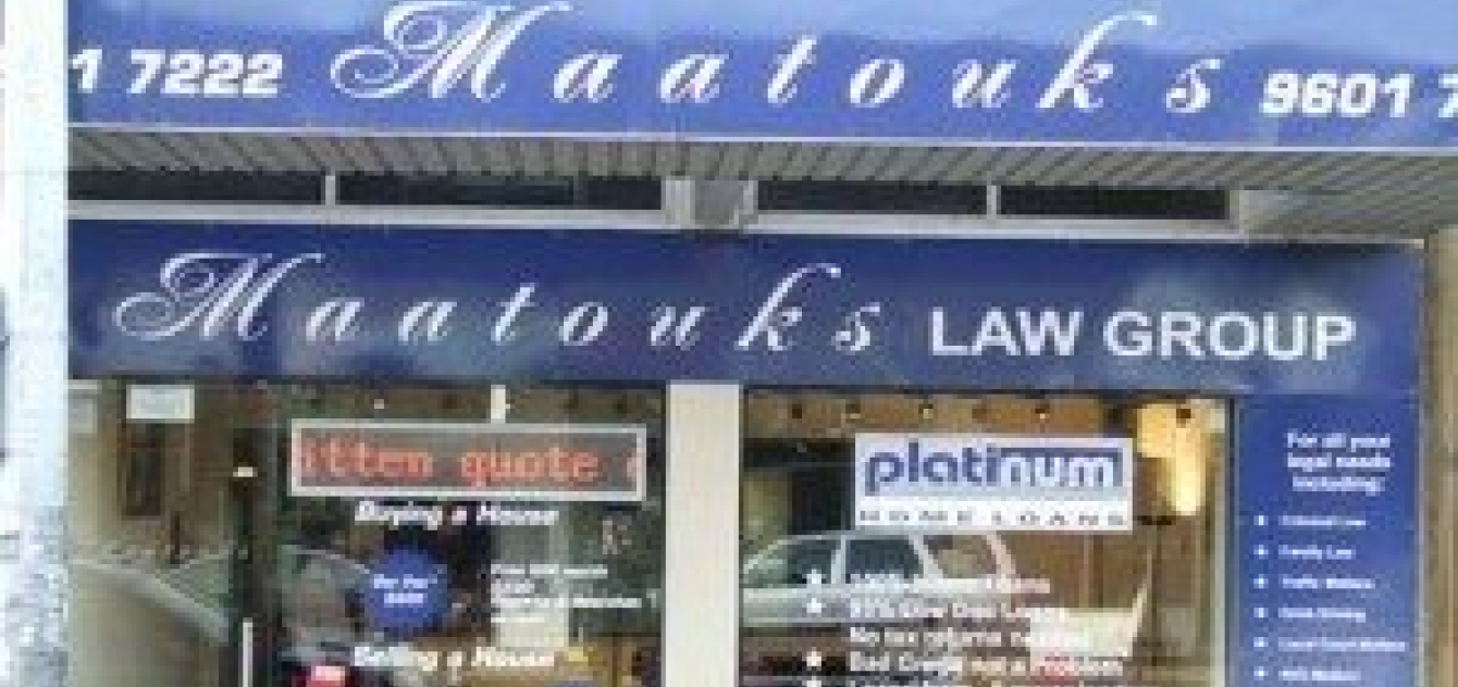 Maatouks Law Banner